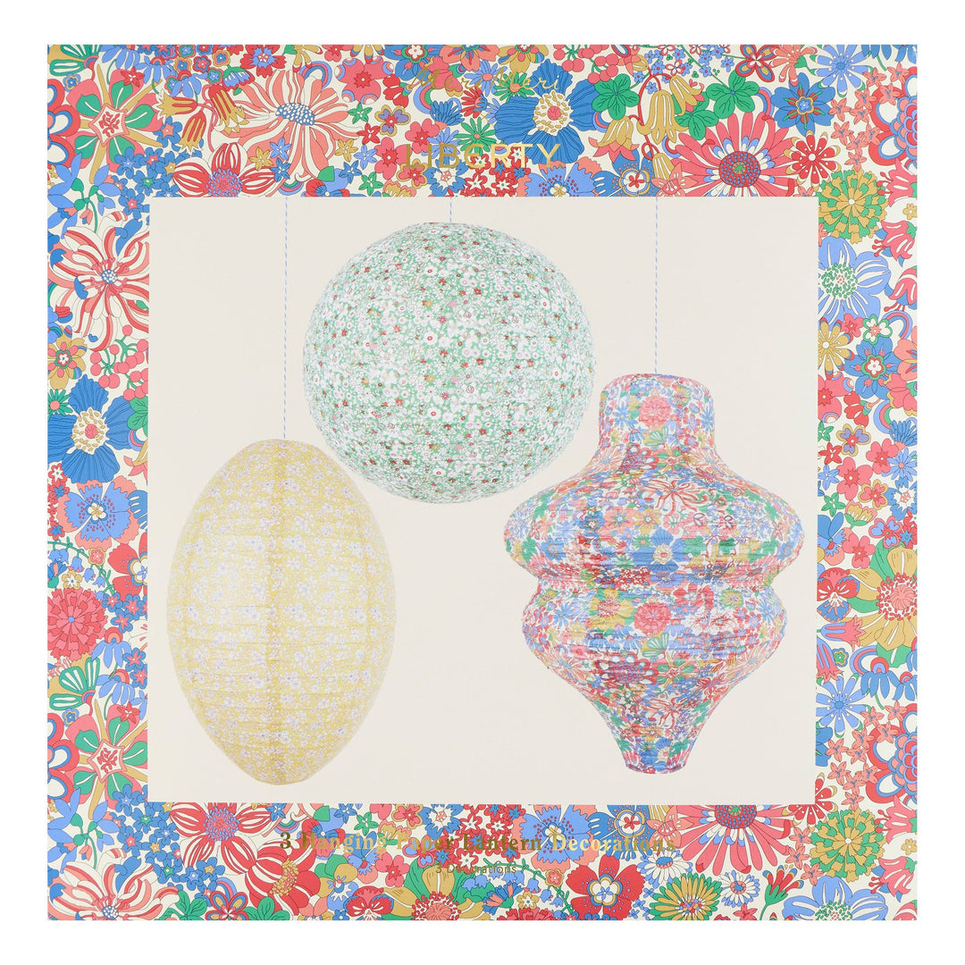 Meri Meri x Liberty Bright Lanterns