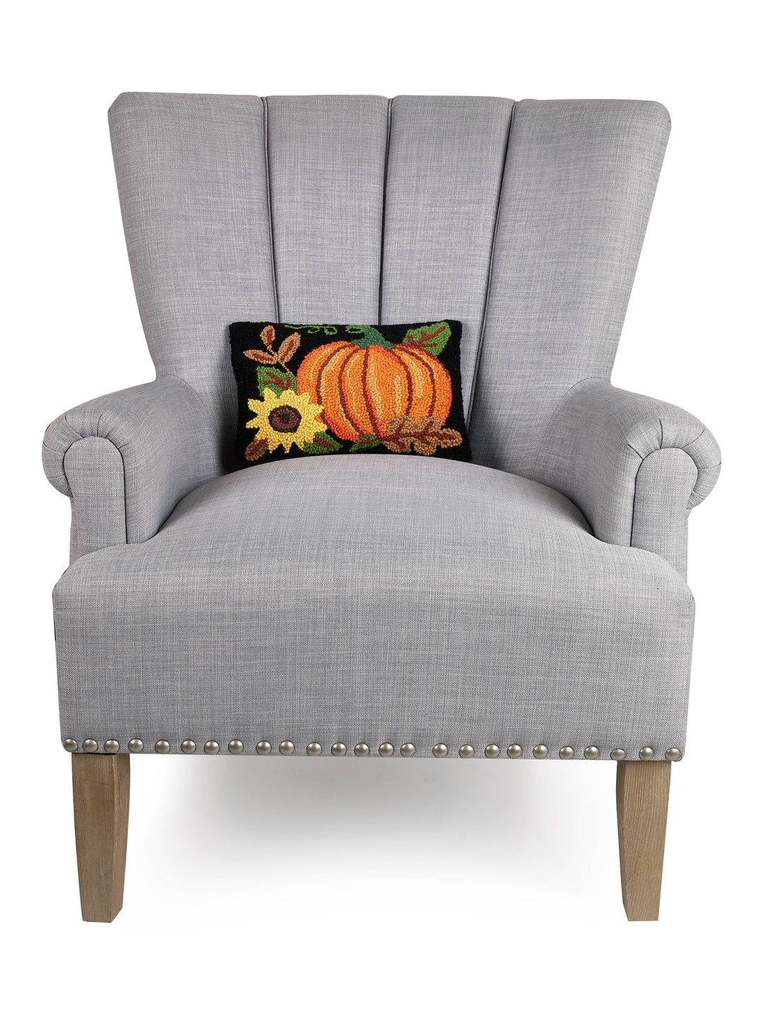 Pumpkin Sunflower Hook Pillow
