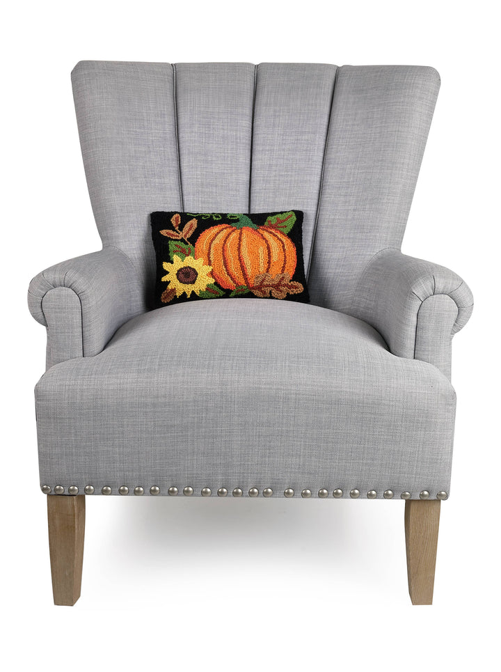 Pumpkin Sunflower Hook Pillow