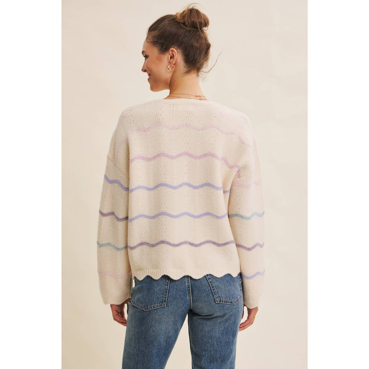 Ombre Wool Blend Sweater
