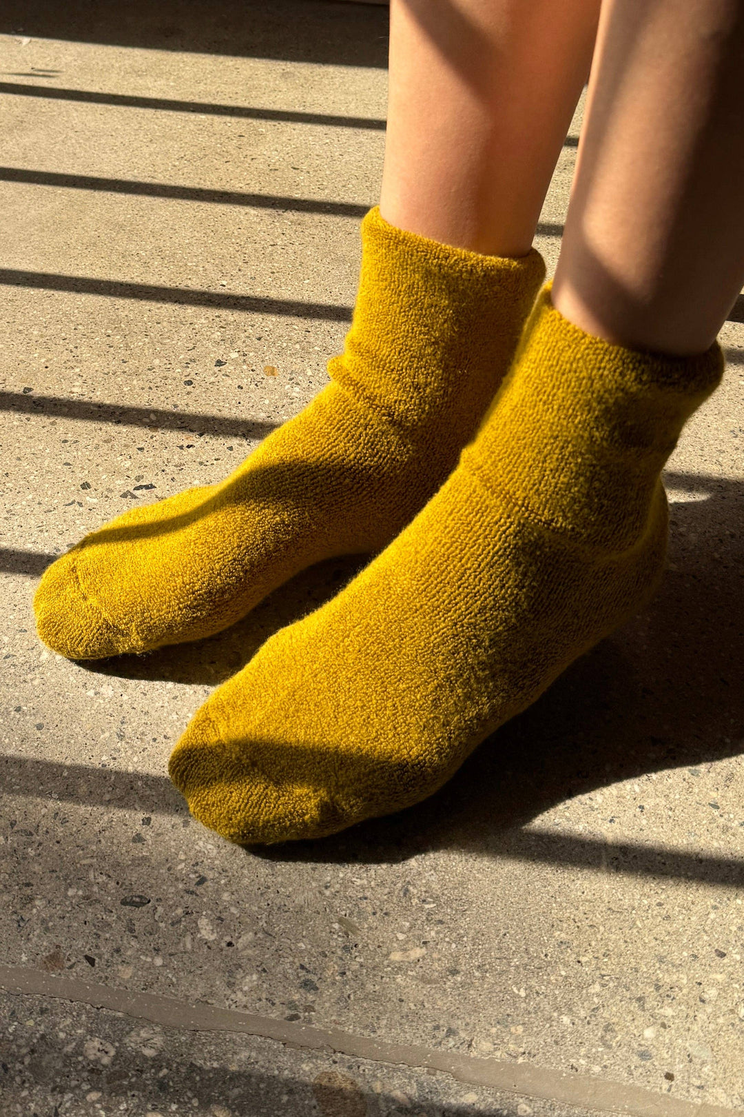 Cloud Socks in Honey