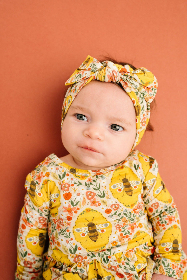 Sweet Bee Long Sleeve Bamboo Dress