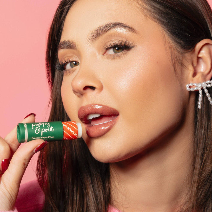 Limited Edition Lip Balm, Frosted Sugar Plum