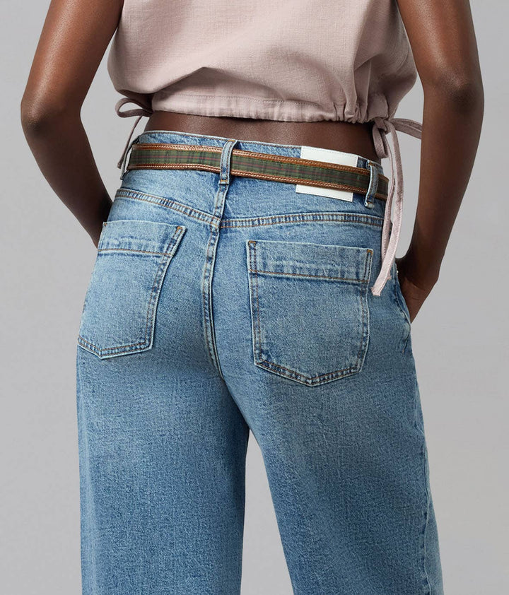 Dylan High Rise Barrel Jeans