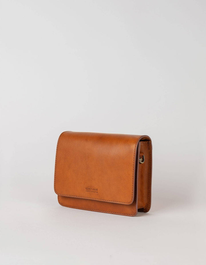 Audrey Mini, Cognac Classic Leather