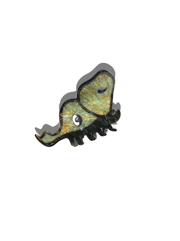 Luna Moth Claw  Clip