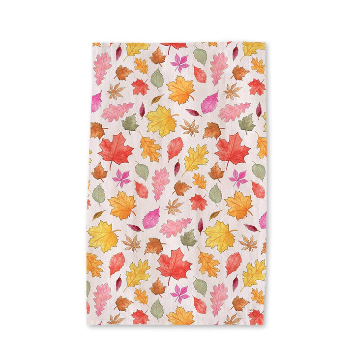 Fall Leaves Tea Towel