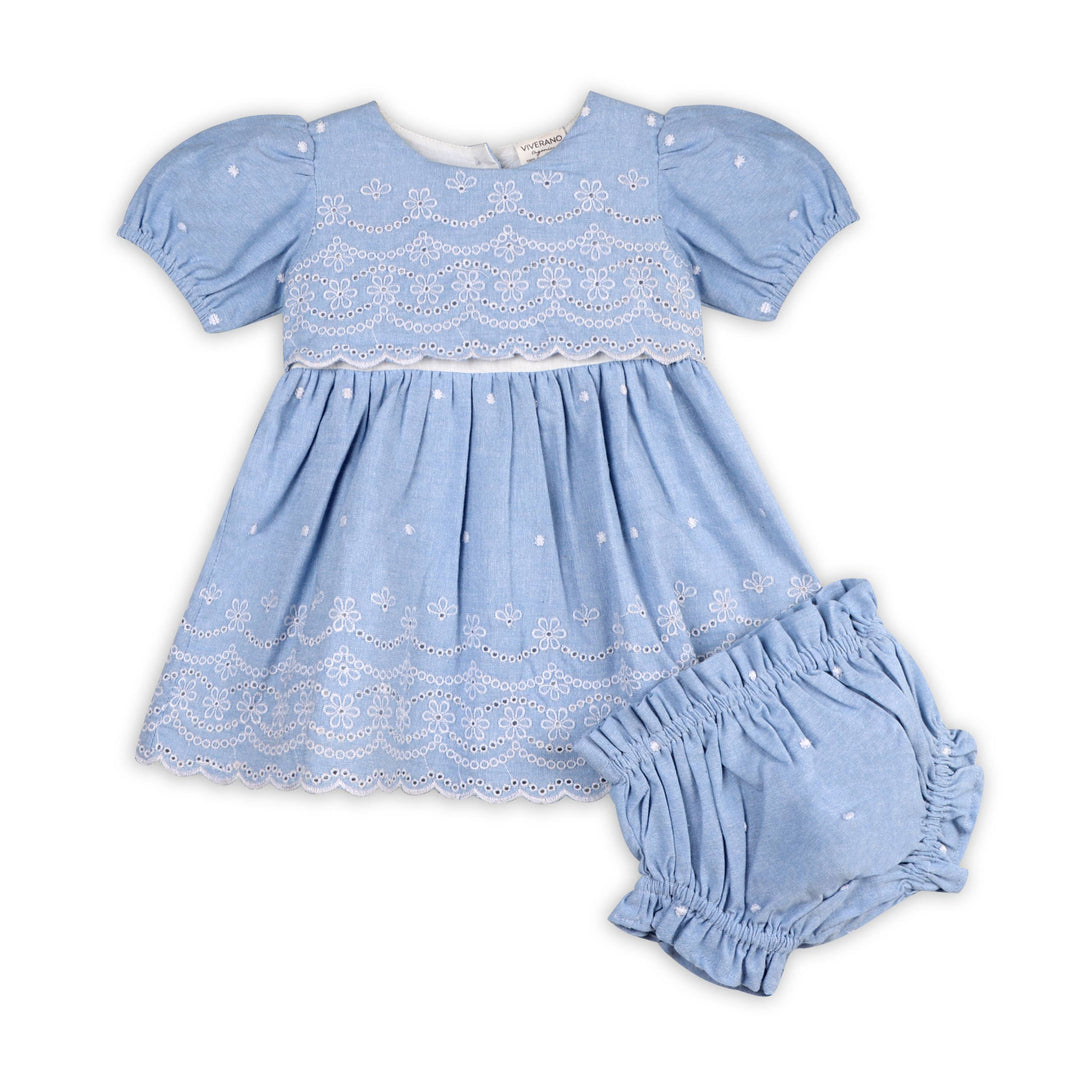 organic cotton baby dress Purebaby - Organic Cotton Dress