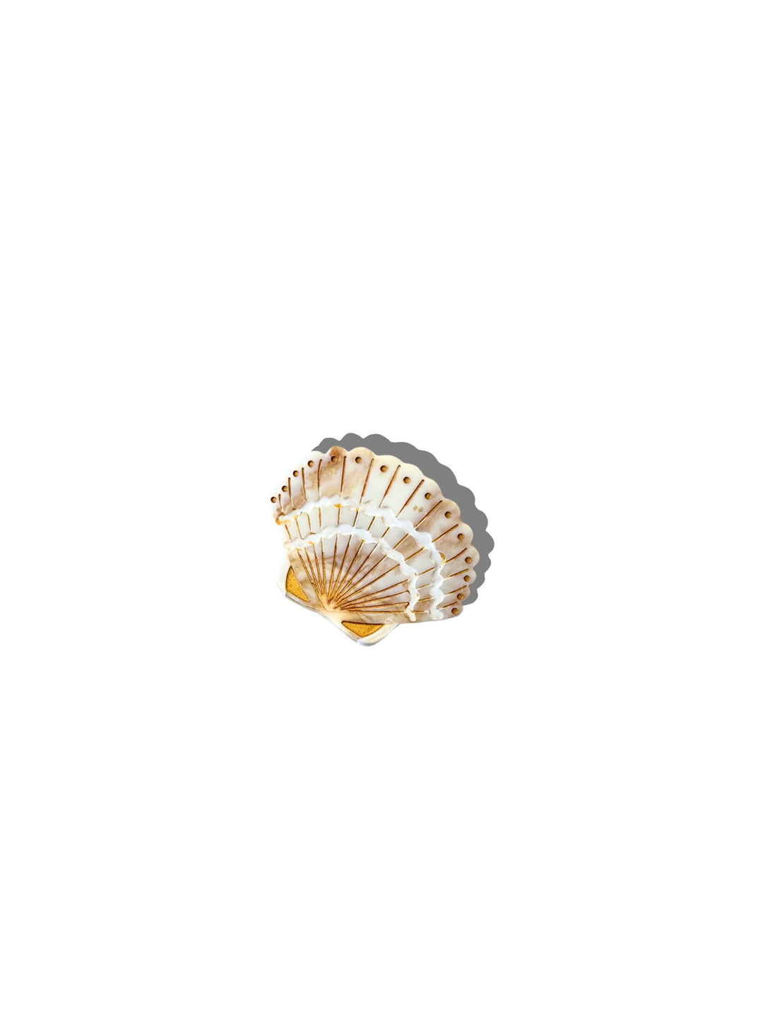 Mother of Pearl Mini Seashell Claw Hair Clip | Eco-Friendly