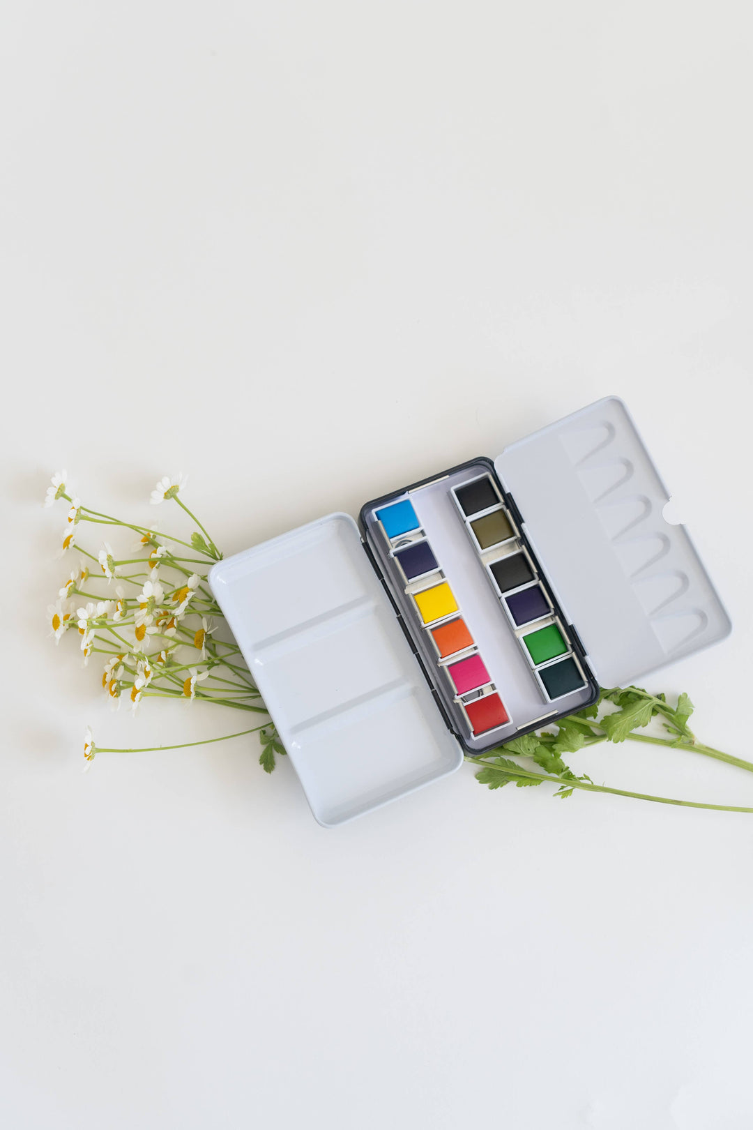 Mini-Travel Watercolor Paint Palette