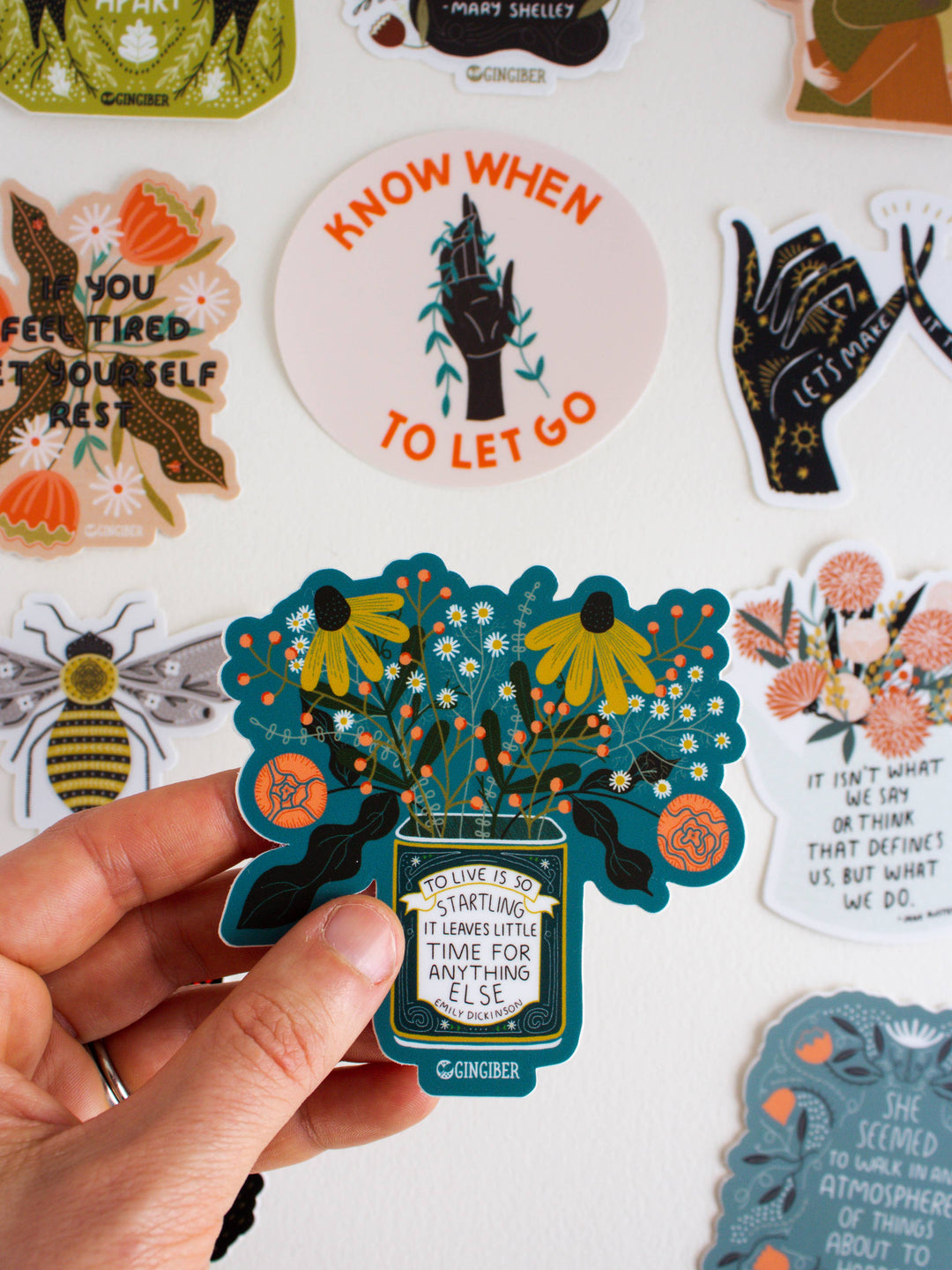 Flower Tin Sticker