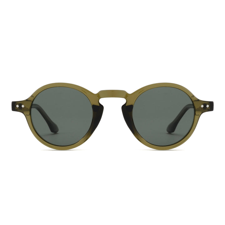 Tanner| Transparent Olive Green | Smoky Lens