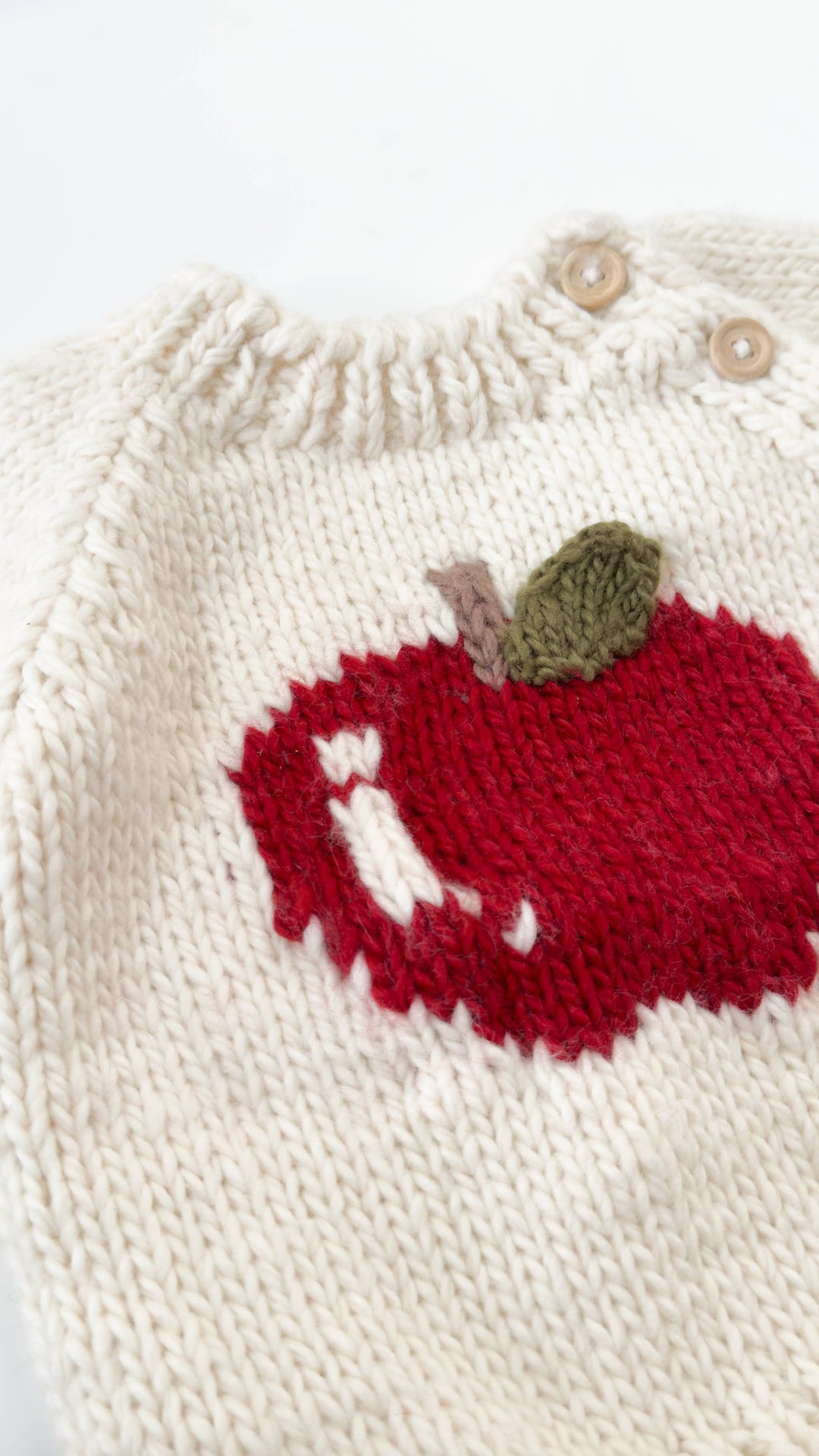 Kids Apple Pullover Sweater