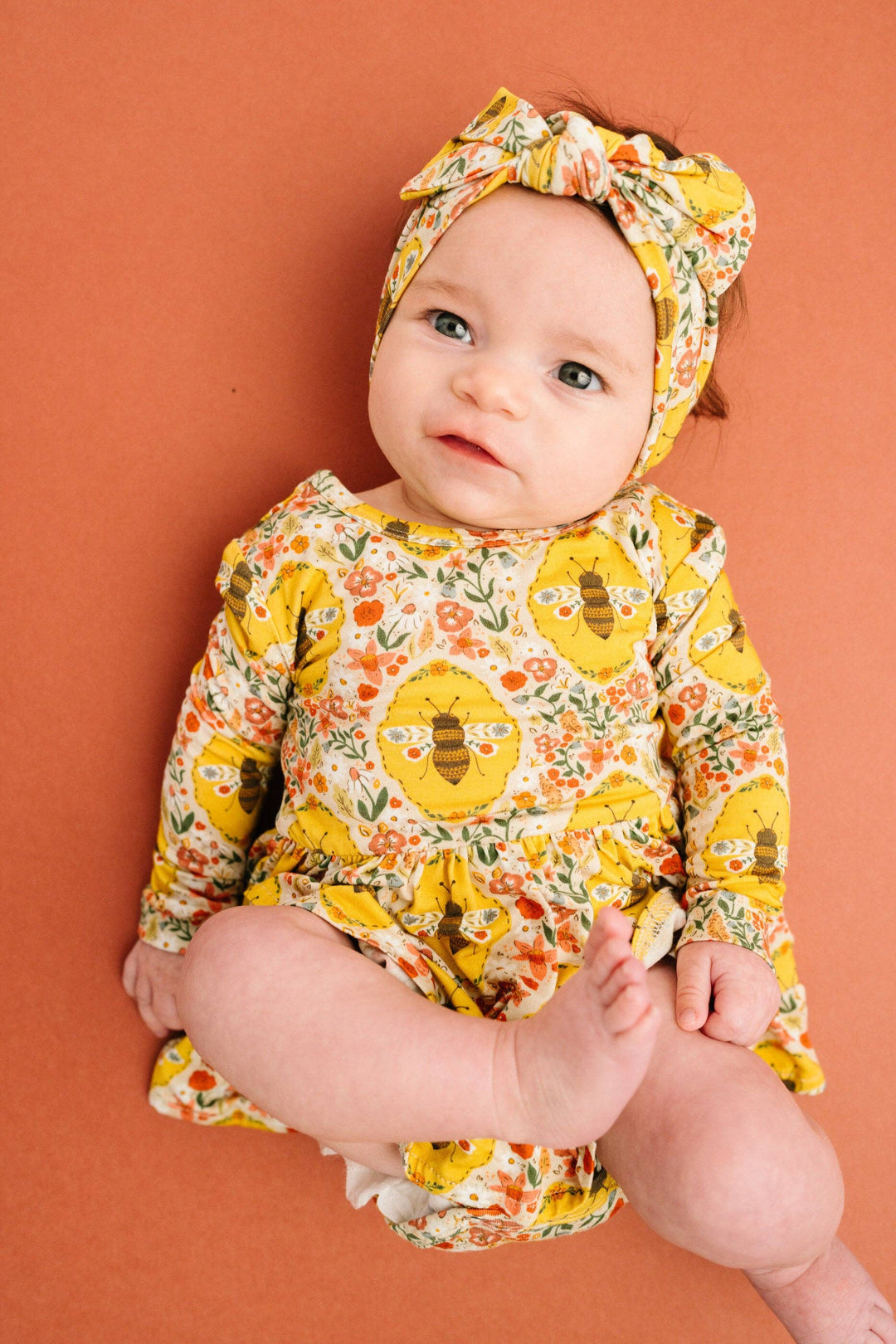 Sweet Bee Long Sleeve Bamboo Dress