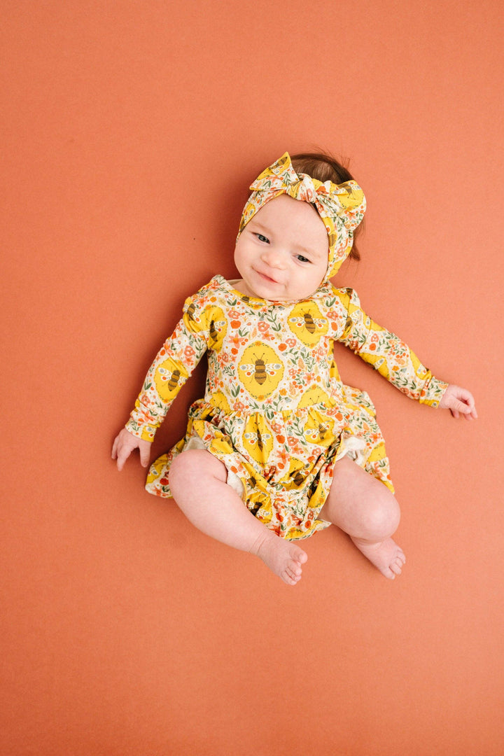 Sweet Bee Long Sleeve Bamboo Dress
