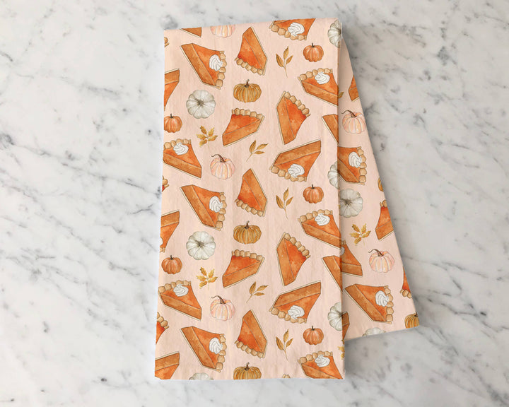 Pumpkin Pie Tea Towel