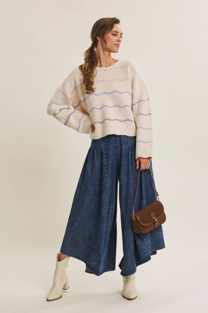 Ombre Wool Blend Sweater