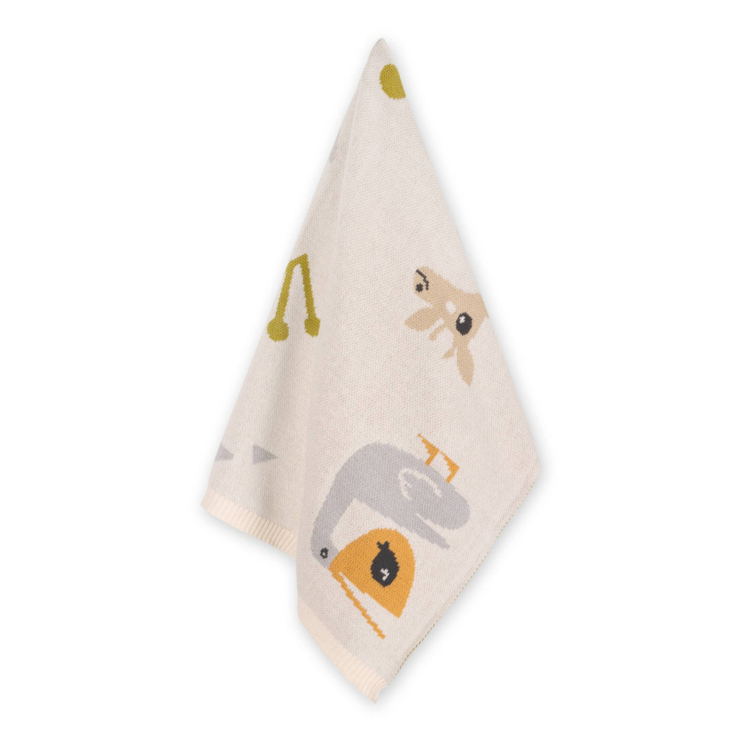 Jungle Friends Knit Baby Blankets