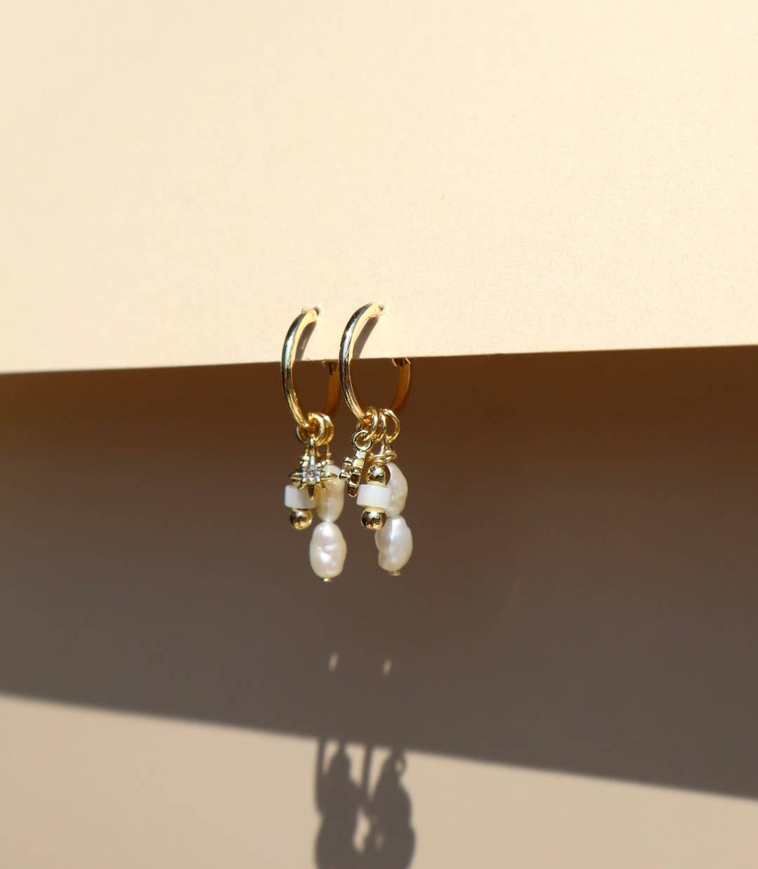 Coastal Blue Charm Earrings