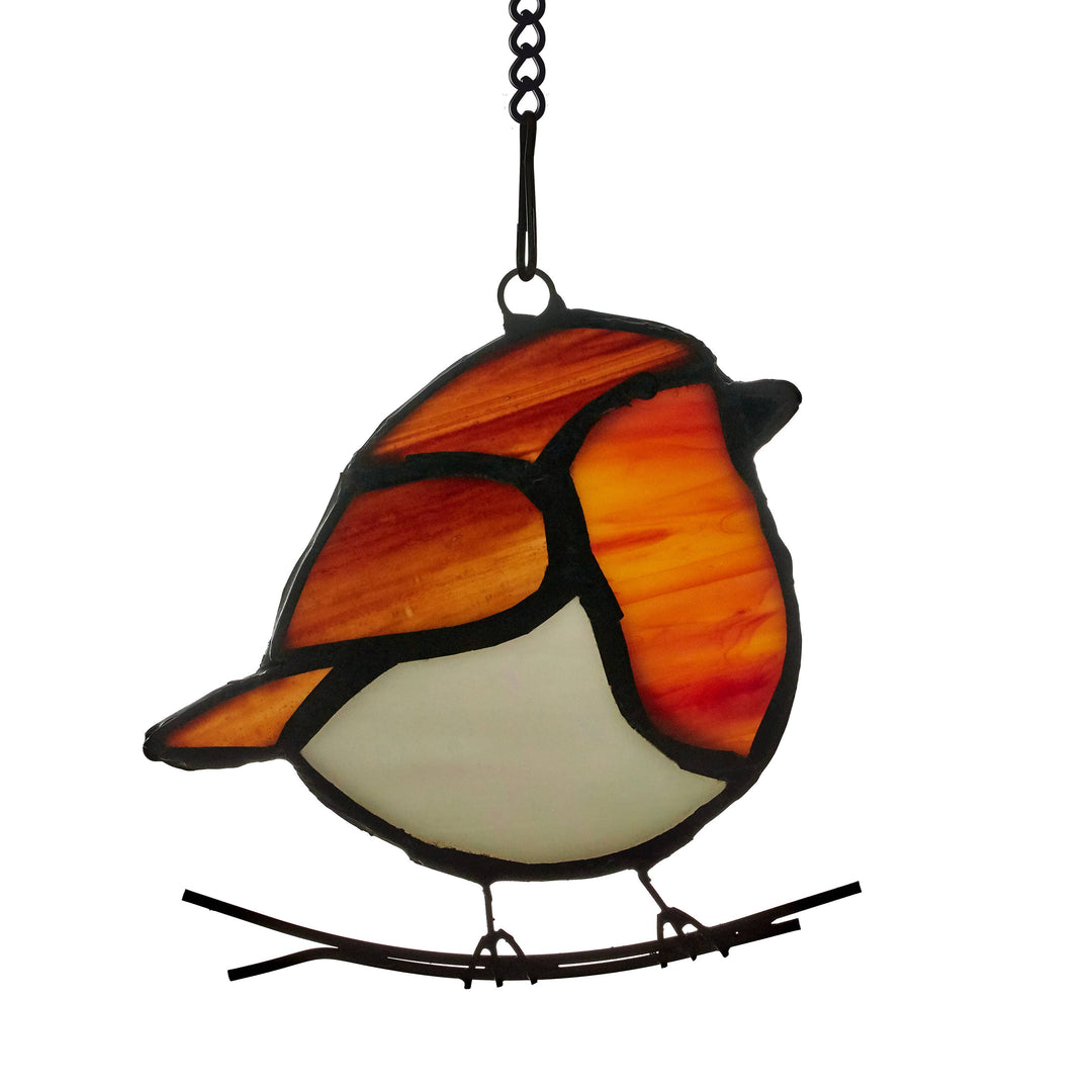 Bird Stained Glass Suncatcher, 4 Colors