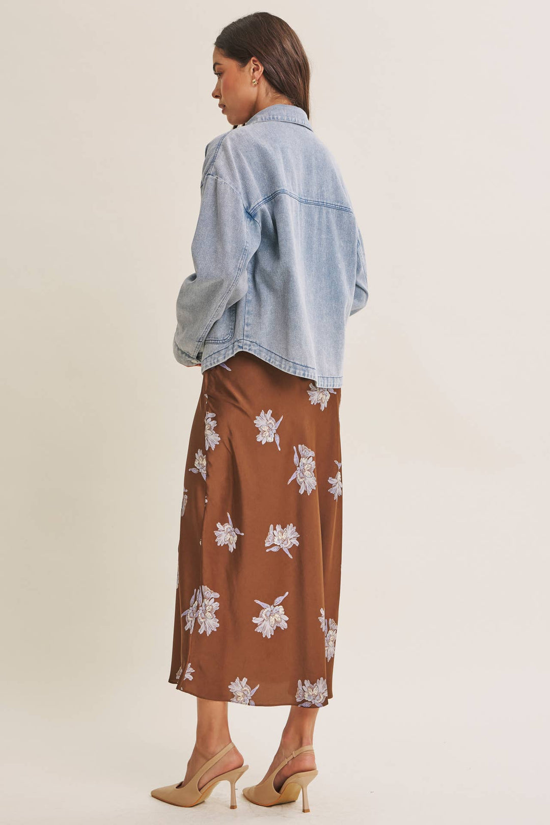 Cotton Twill Utility Oversized Jacket