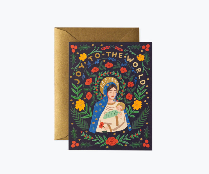 Madonna &amp; Child Card
