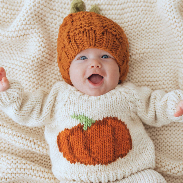 Great Pumpkin Beanie Hat Baby & Kids