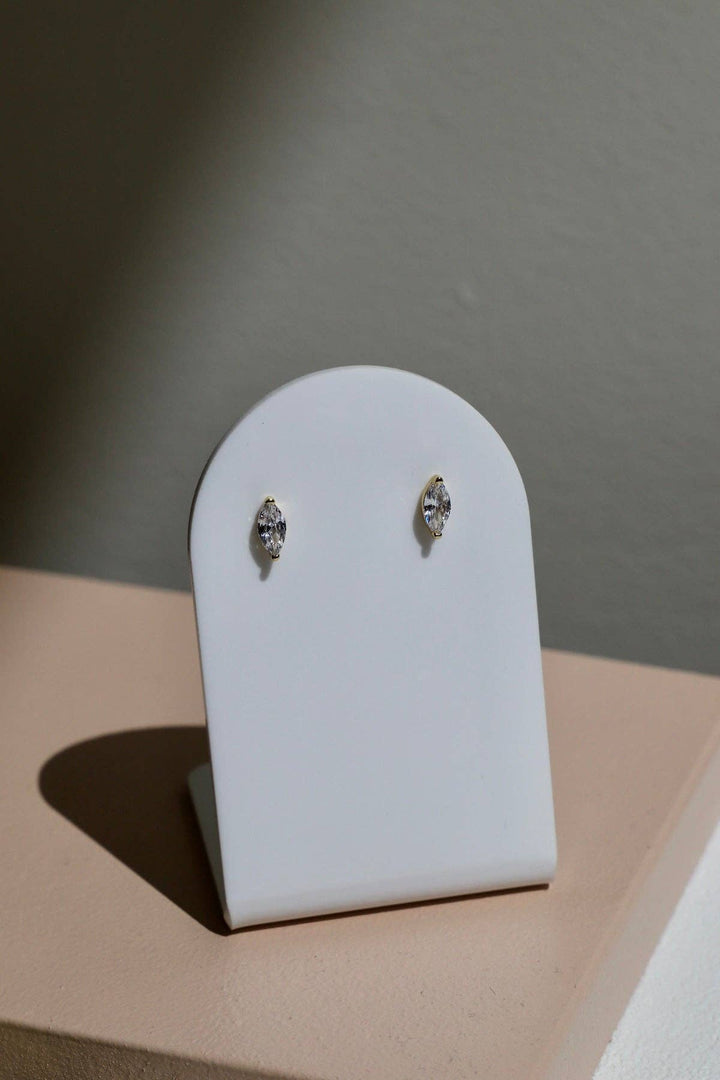 Marquise CZ Studs
