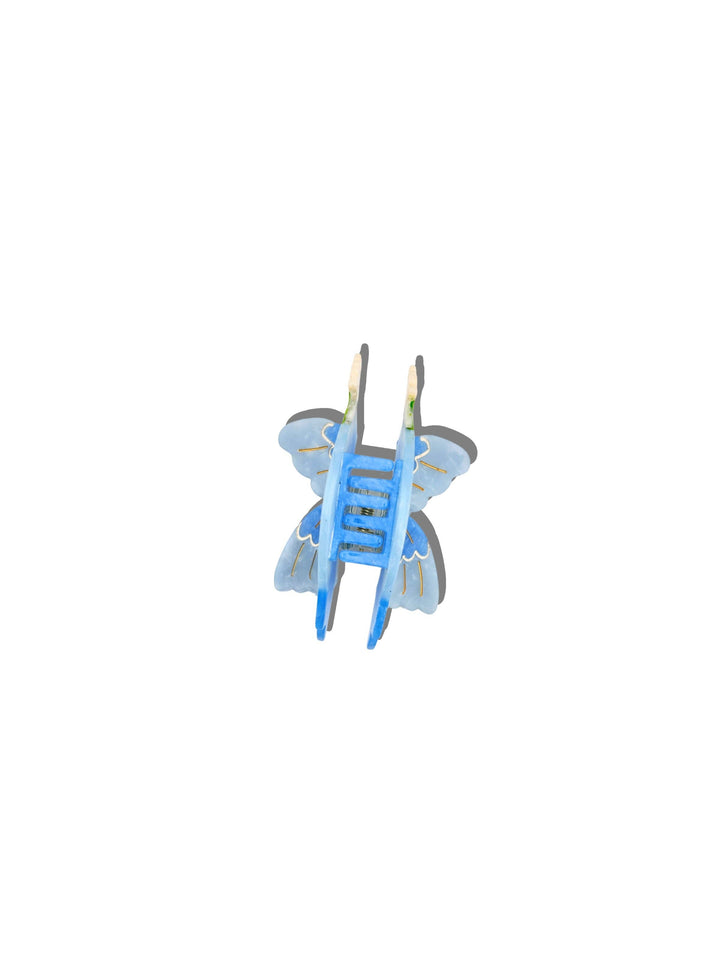 Hand-Painted Bluebird Claw Clip