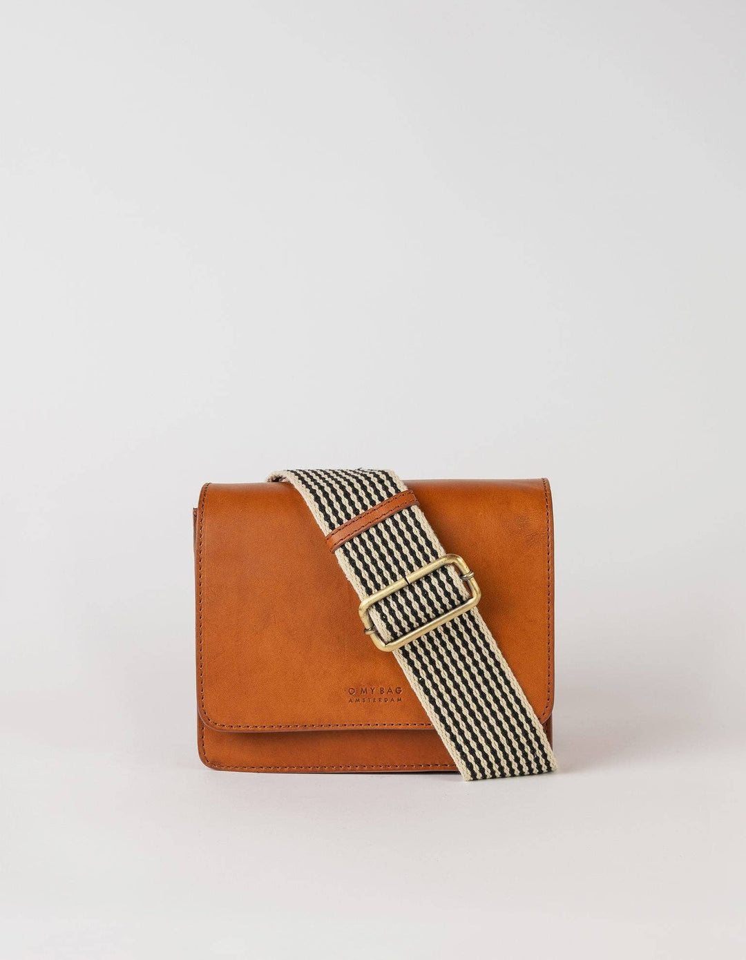 Audrey Mini, Cognac Classic Leather