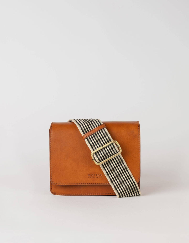 Audrey Mini, Cognac Classic Leather
