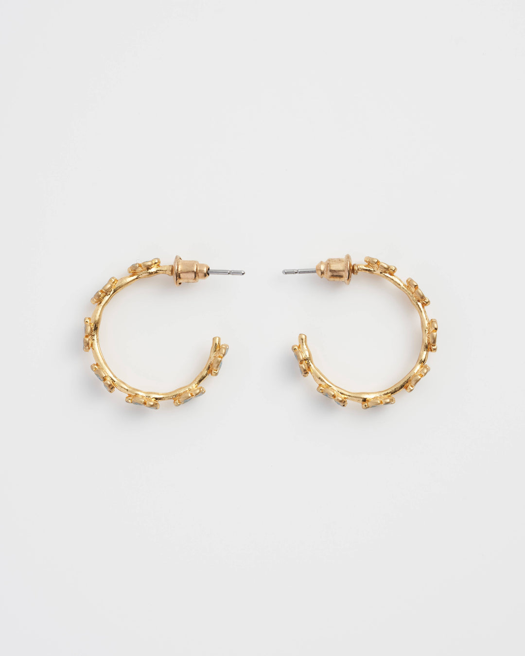 Forget-Me-Not Stud Hoops