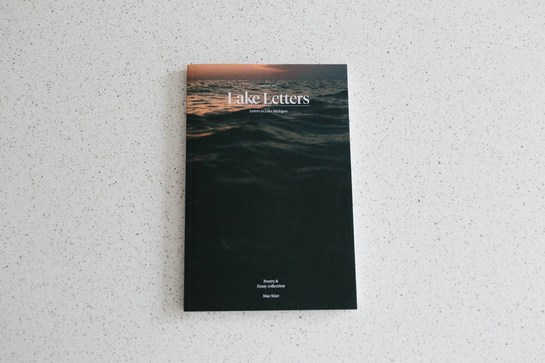 Lake Letters by Mae Stier, Local Author