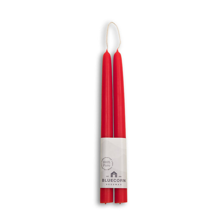 Sky Blue Beeswax Tapers, 3 Sizes