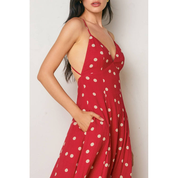 Show Out Open Back Maxi Dress