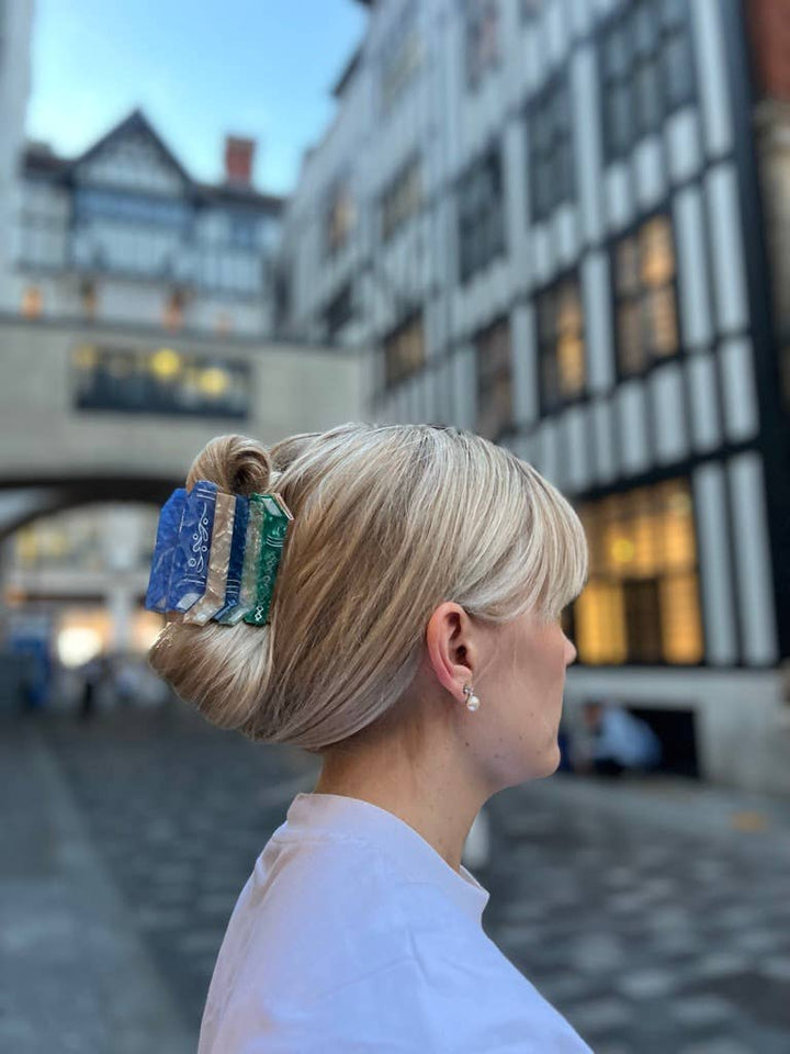 Book Stack Hair Clip