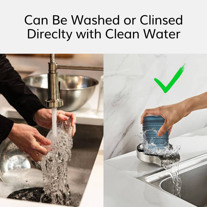 Blue Hobnail Beaded Tumbler