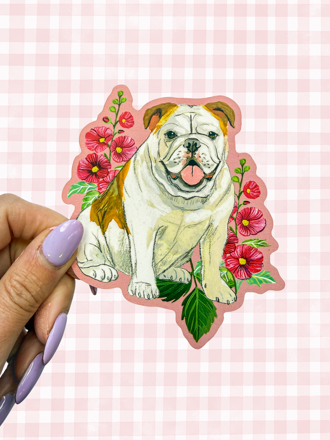 English Bulldog Sticker