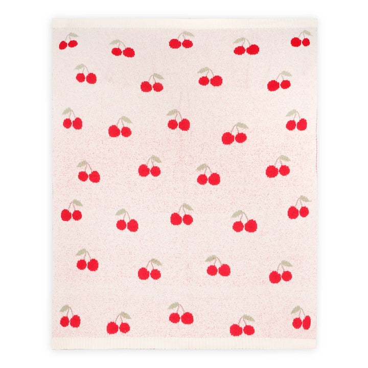 Cherry Orchard Baby Blanket + Rattle Gift Set