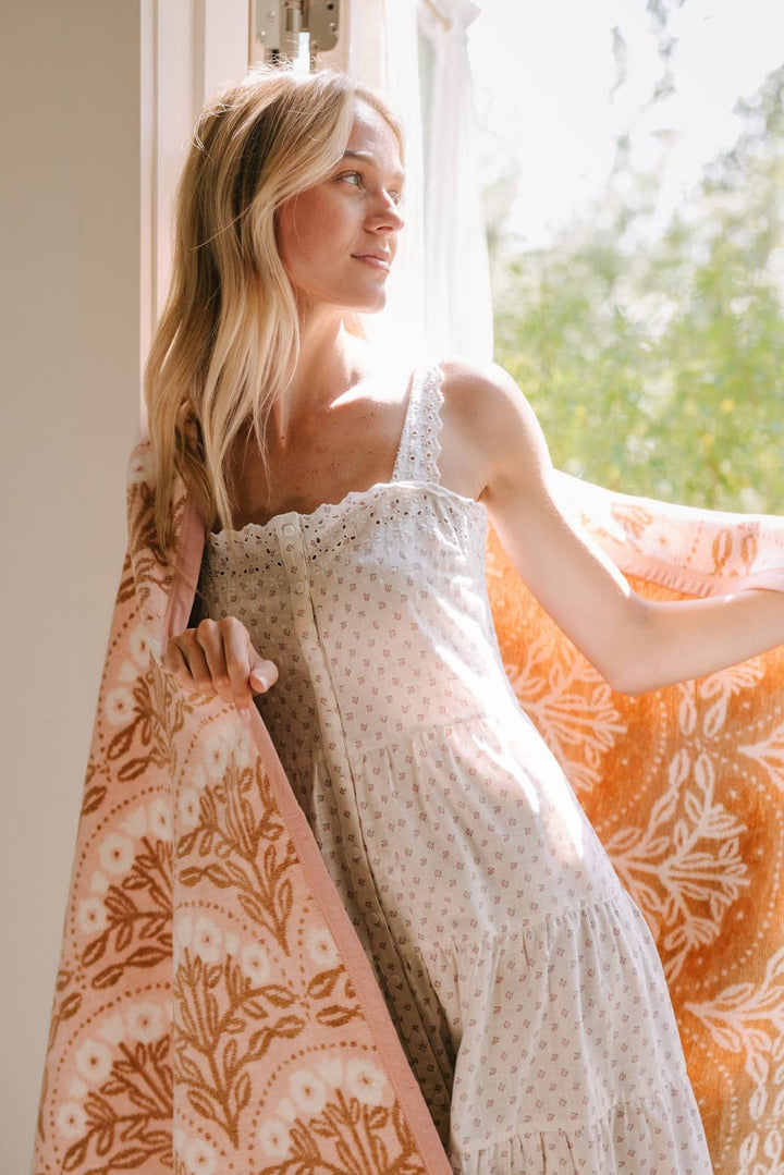 Georgia Floral Blanket