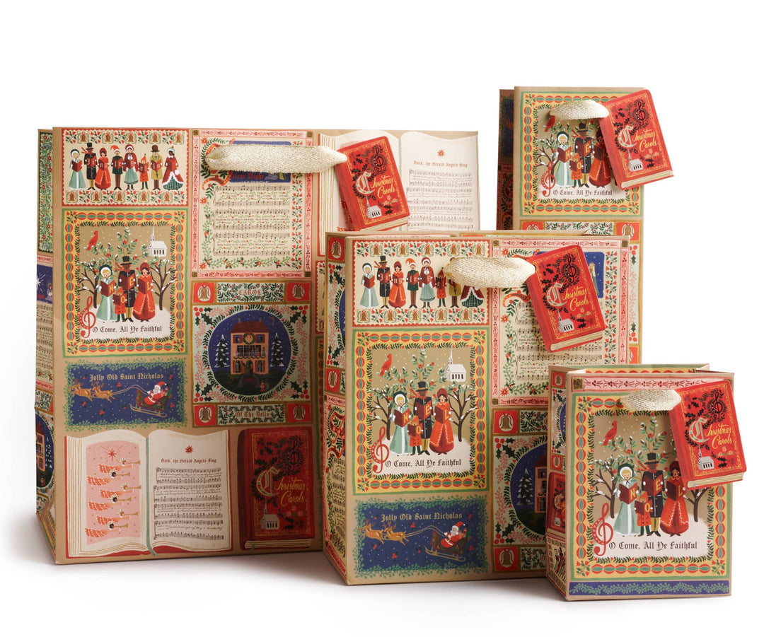 Christmas Carols Large Gift Bag