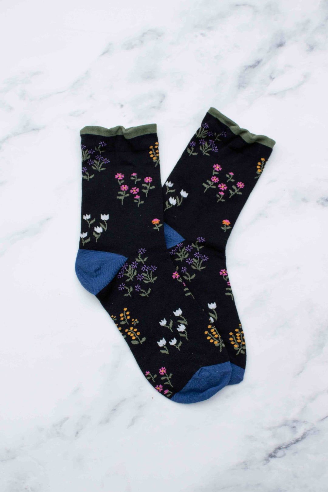 Penelope Floral Casual Socks