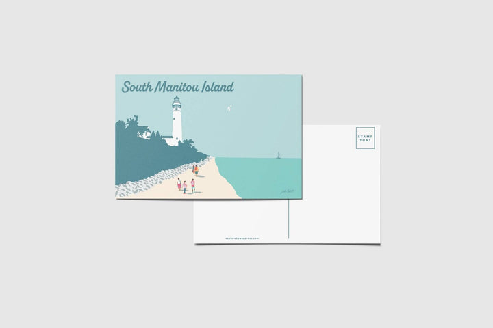 South Manitou Island Travel Postcard