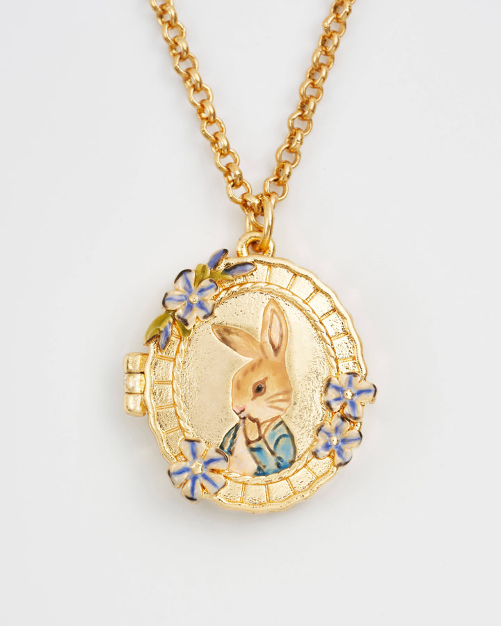 Peter Rabbit Cameo Locket Necklace – Poppy Things