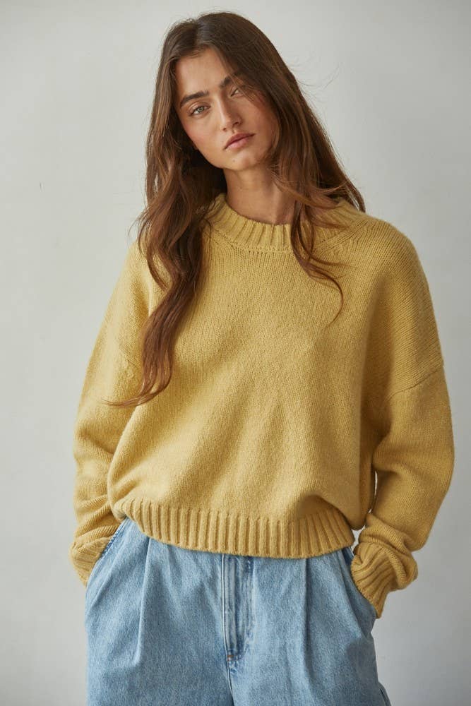 Knit Sweater Long Sleeve Pullover