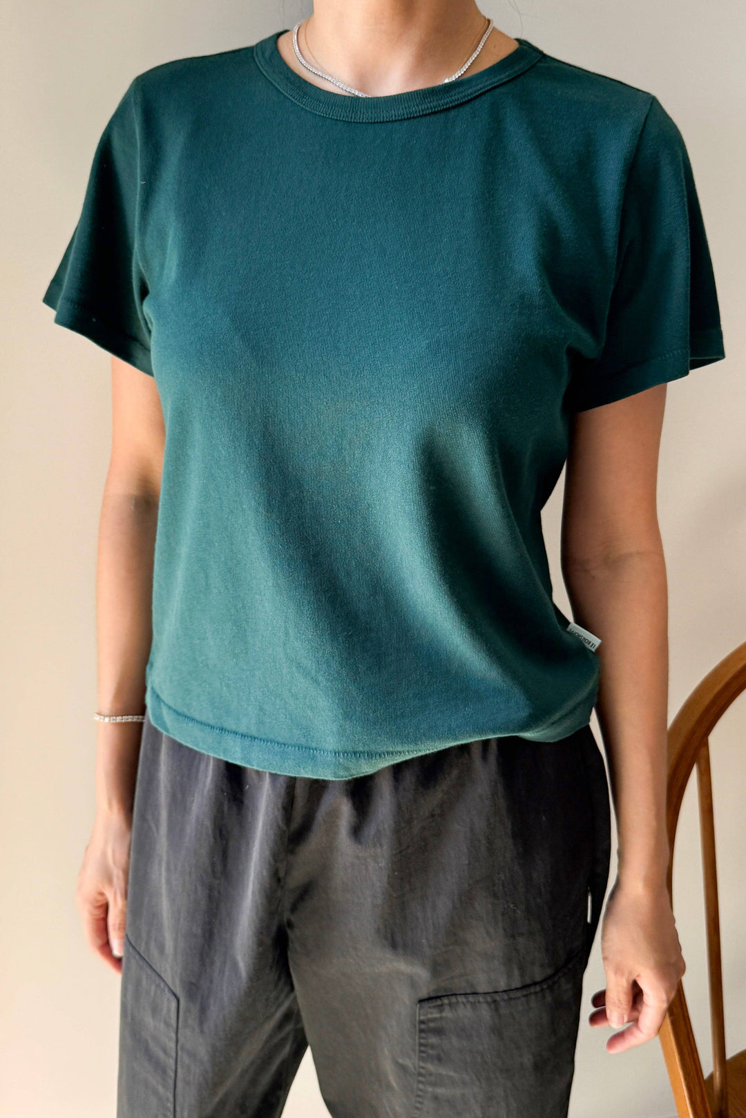 The Little Boy Tee in Forest
