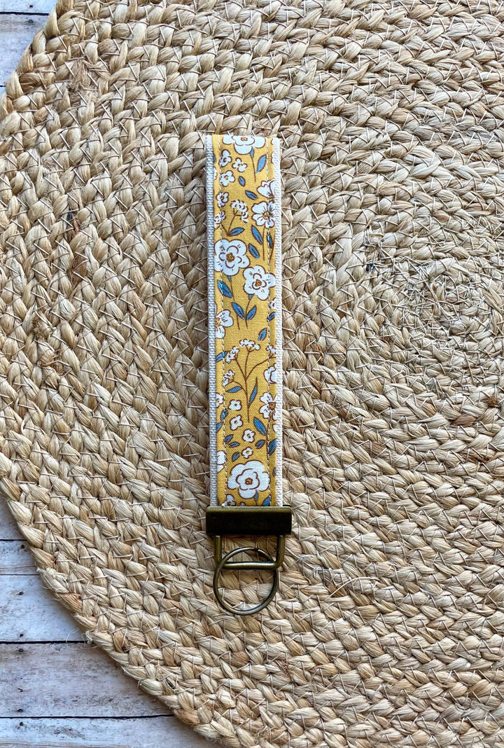 Sunshine Garden Keychain Wristlet