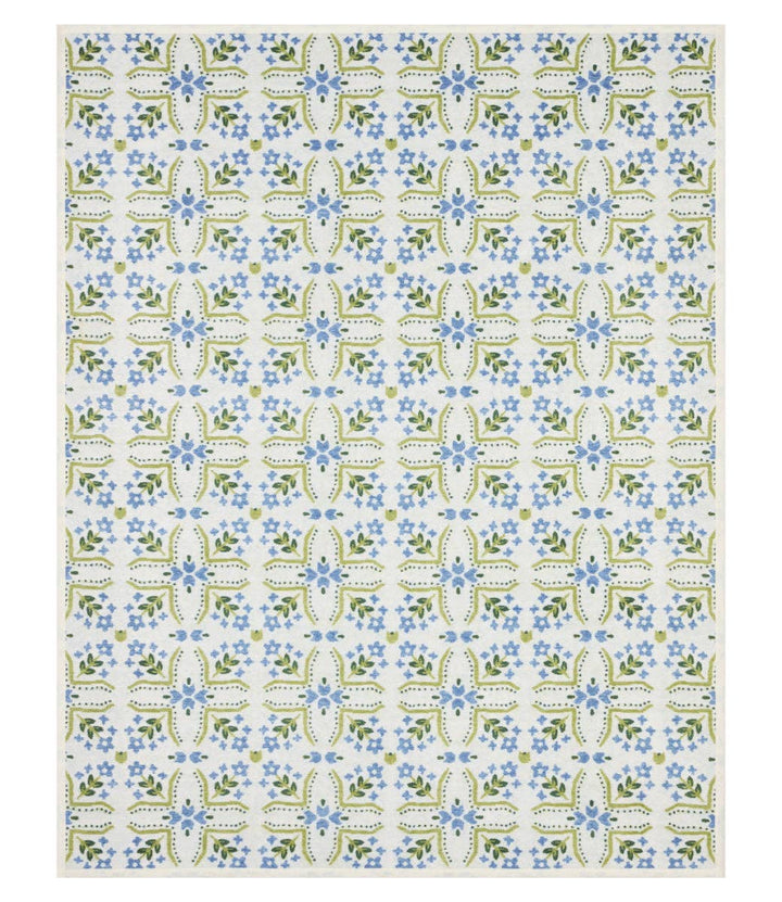 Farmhouse Flowers Blanket