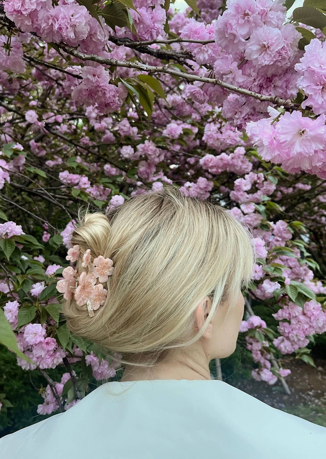 Cherry Blossoms Hair Clip