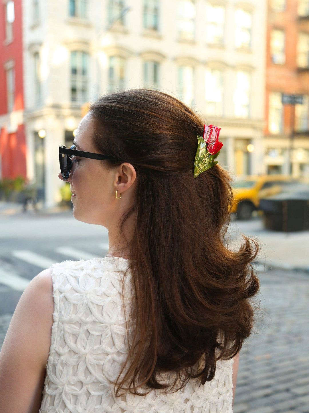 Vintage Tulips Claw Clip, 2 Colors